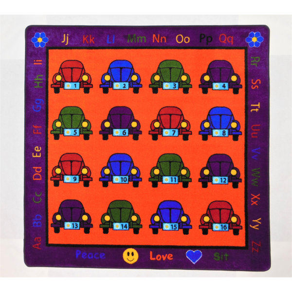 Rugs of Dalton Alpha Bugs Kids Rug Wayfair